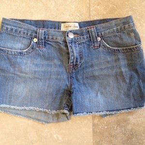 London Jeans Blue Denim Shorts Size 6